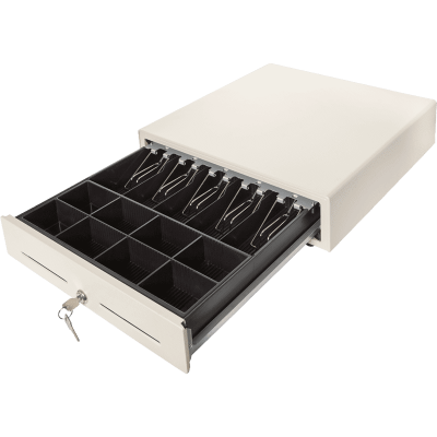 Денежный ящик PayTor MK-410S, белый, штрих 